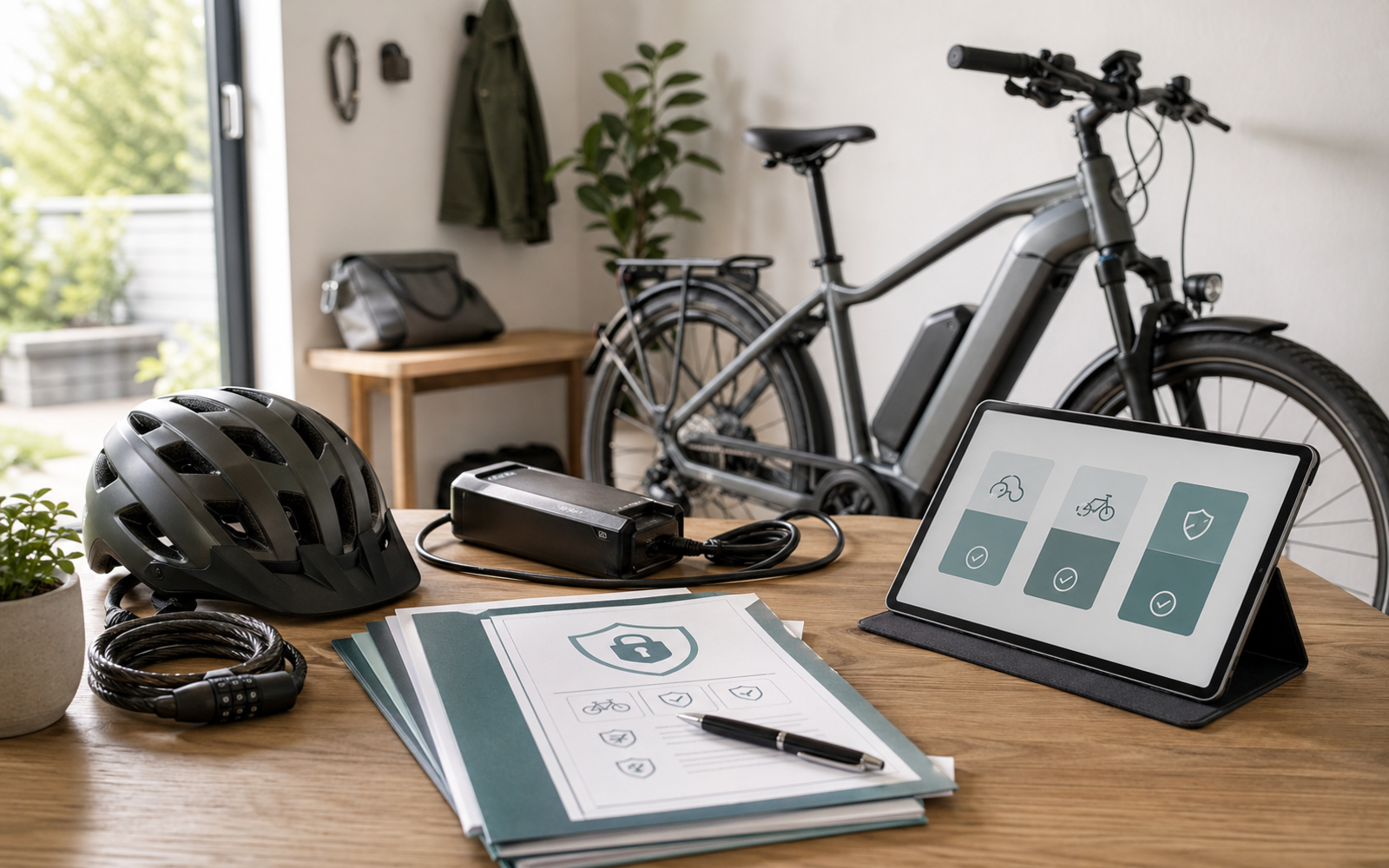 Themenbild für E-Bike Versicherung auf kraftfahrzeugversicherungen-im-vergleich.de